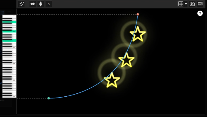 Live mouse and MIDI performance screenshot